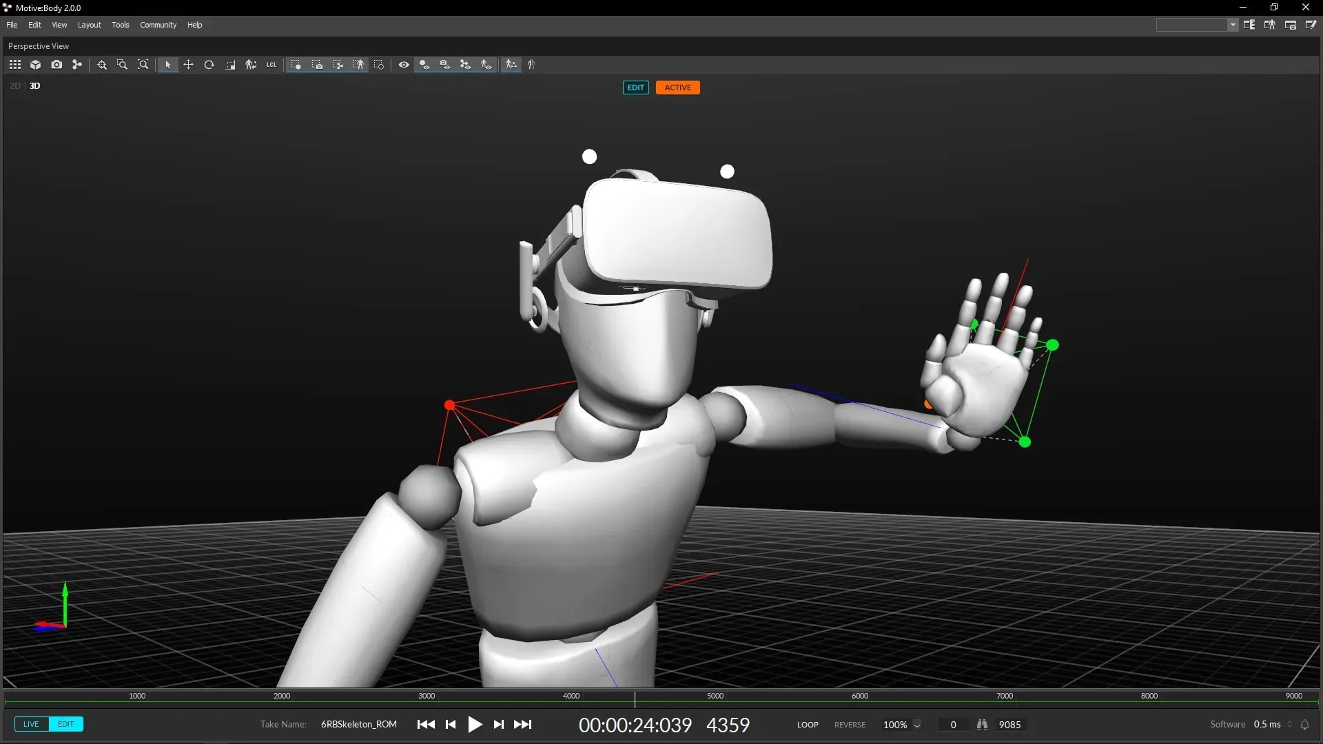 Motive Active Vr